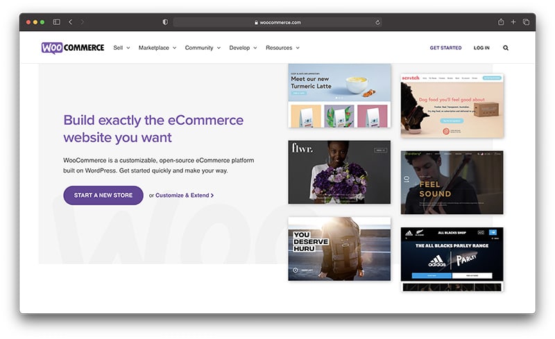 WooCommerce shopping cart